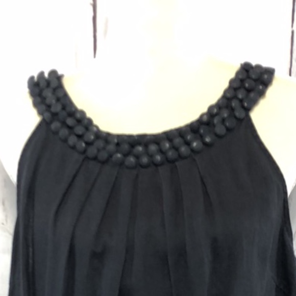 LILY STANHOPE BLACK BLOUSE SIZE Lc - Picture 5 of 8